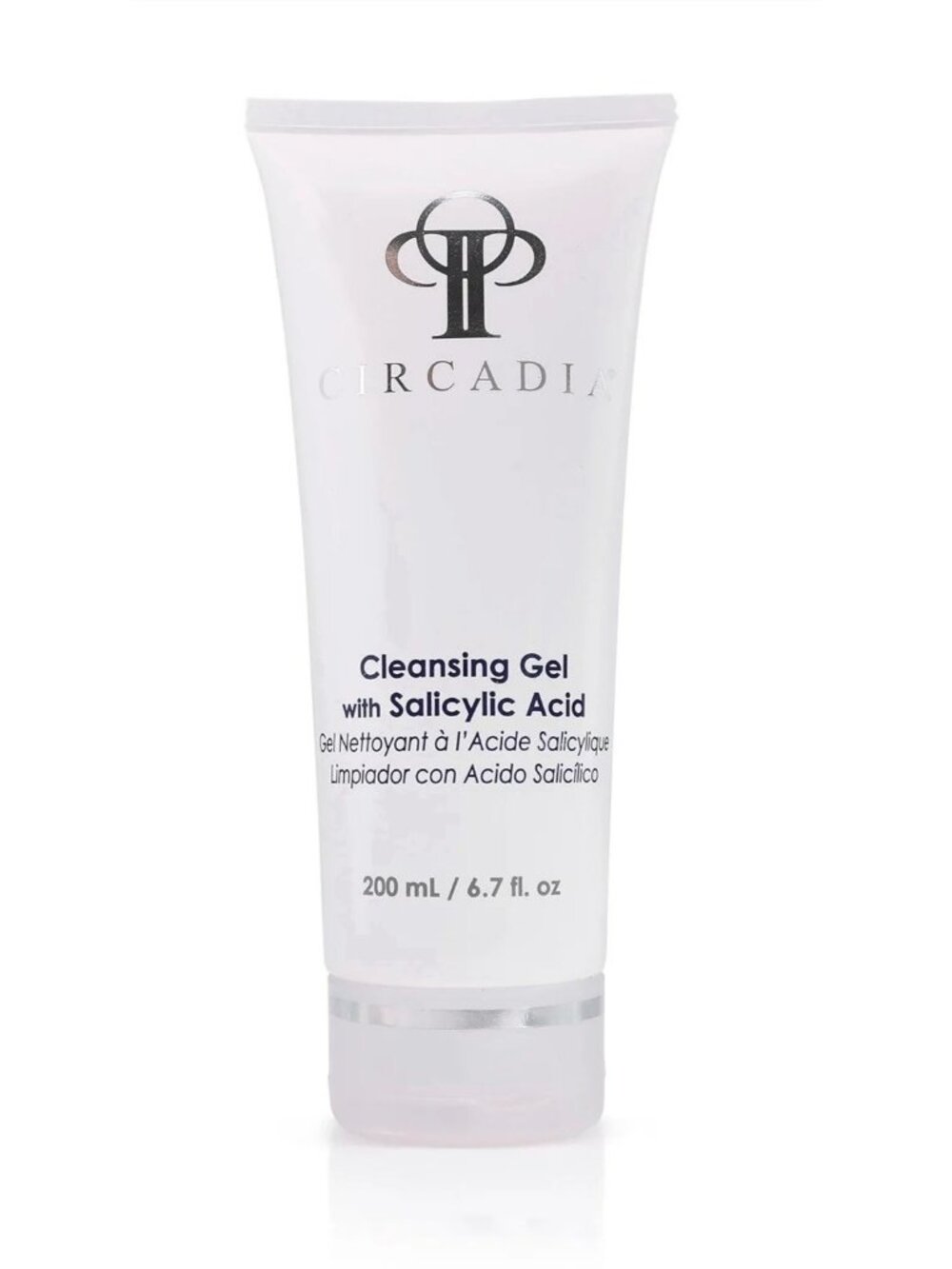 Skincare Circadia Cleansing Gel with Salicylic Acid 6.7 oz creamy foam that deep